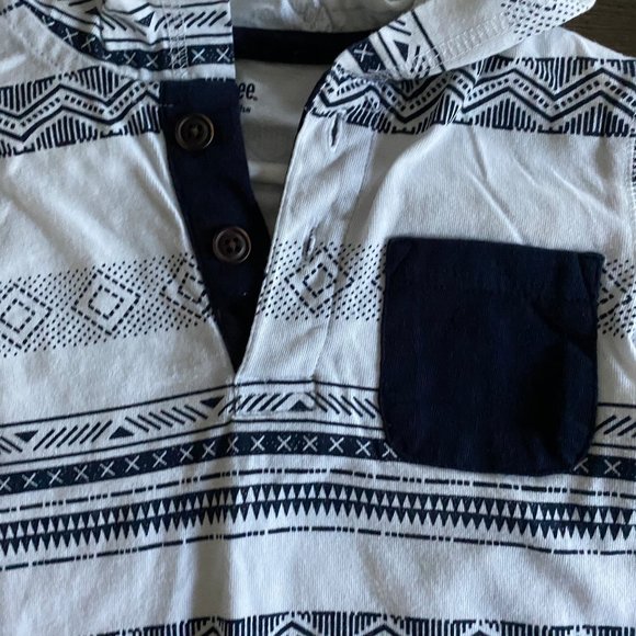 Chemise Manches Courtes Gymboree Garçon – Bleu Marine, Taille 4 – 100% Coton